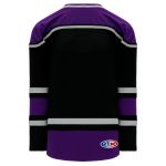 H550B Pro Hockey Jersey - New 1998 Los Angeles Black - Back