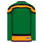 H550B Pro Hockey Jersey - Mighty Ducks Kelly - Back