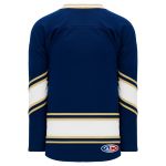 H550B Pro Hockey Jersey - New Notre Dame Navy - Back