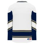 H550B Pro Hockey Jersey - New Notre Dame White - Back