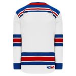H550B Pro Hockey Jersey - 2017 New York Rangers White - Back