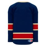 H550B Pro Hockey Jersey - New Nyr Heritage Navy - Back