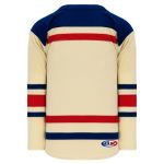 H550B Pro Hockey Jersey - New Nyr Winter Classic Sand - Back