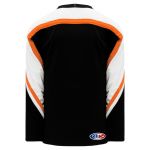 H550B Pro Hockey Jersey - Philadelphia 3rd Black - Back