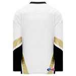 H550B Pro Hockey Jersey - New Pittsburgh 3rd White - Back