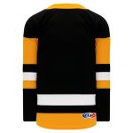 H550B Pro Hockey Jersey - 2017 Pittsburgh Black - Back