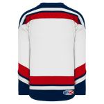 H550B Pro Hockey Jersey - New 2005 Team Usa White - Back