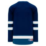 H550B Pro Hockey Jersey - 2017 Winnipeg Navy - Back