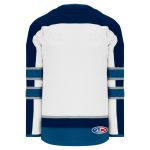 H550B Pro Hockey Jersey - 2017 Winnipeg White - Back
