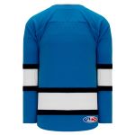 H550B Pro Hockey Jersey - 2018 Winnipeg 3rd Pro Blue - Back