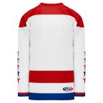 H550C Pro Hockey Jersey - 2011 Washington Winter Classic White - Back