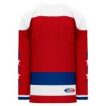 H550C Pro Hockey Jersey - 2015 Washington 3rd Red - Back