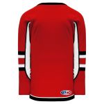 H550D Pro Hockey Jersey - 2009 Ottawa 3rd Red - Back
