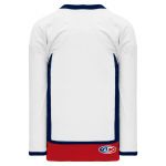 H550D Pro Hockey Jersey - 2008 Washington White - Back