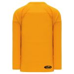 H6000 Practice Hockey Jersey - Gold - Back