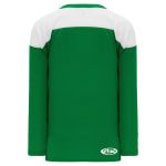H6100 League Hockey Jersey - Kelly/White - Back