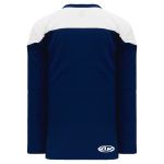 H6100 League Hockey Jersey - Navy/White - Back