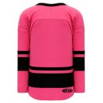 H6400 League Hockey Jersey - Pink/Black - Back