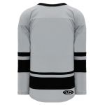 H6400 League Hockey Jersey - Grey/Black - Back