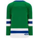 H6500 League Hockey Jersey - Kelly/Royal/White - Back