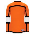 H7000 Select Hockey Jersey - Orange/Black/White - Back