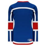 H7000 Select Hockey Jersey - Royal/Red/White - Back