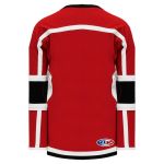 H7000 Select Hockey Jersey - Red/Black/White - Back