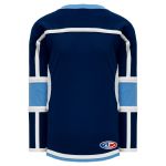H7000 Select Hockey Jersey - Navy/Sky/White - Back
