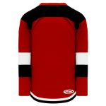 H7400 Select Hockey Jersey - Red/Black/White - Back