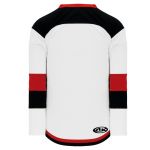 H7400 Select Hockey Jersey - White/Black/Red - Back