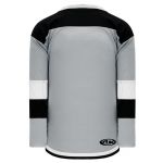 H7400 Select Hockey Jersey - Grey/White/Black - Back