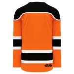 H7500 Select Hockey Jersey - Orange/Black/White - Back