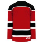 H7500 Select Hockey Jersey - Red/Black/White - Back