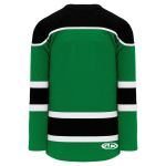 H7500 Select Hockey Jersey - Kelly/White/Black - Back