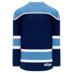 H7500 Select Hockey Jersey - Navy/Sky/White - Back