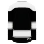 H7500 Select Hockey Jersey - Black/Grey/White - Back