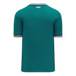 S1333 Soccer Jersey - Pacific Teal/Navy/White - Back