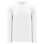 S1900 Soccer Long Sleeve Shirt - White - Front