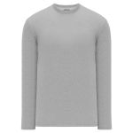 Athletic Knit S1900-020 Soccer Long Sleeve Shirt - Heather Grey - Primary