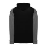 A1840 Apparel Sweatshirt - Black/Heather Charcoal - Back