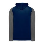 A1840 Apparel Sweatshirt - Navy/Heather Charcoal - Back