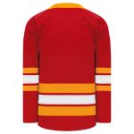 H550B Pro Hockey Jersey - 2019 Calgary Red - Back