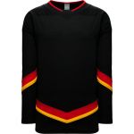 H550B Pro Hockey Jersey - 2021 Calgary Reverse Retro Black - Front