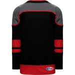 H550B Pro Hockey Jersey - 2018 Carolina 3rd Black - Back