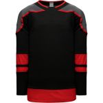 H550B Pro Hockey Jersey - 2018 Carolina 3rd Black - Front