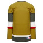 H550B Pro Hockey Jersey - 2021 Vegas 3rd Knights Gold - Back