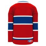 H550B Pro Hockey Jersey - 2017 Montreal Red - Back