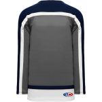 H550B Pro Hockey Jersey - 2021 Winnipeg Reverse Retro Charcoal - Back