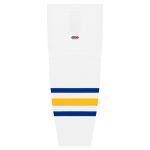 HS2100 Lightweight Pro Hockey Socks - 2021 Buffalo White - Front