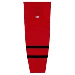 HS2100 Lightweight Pro Hockey Socks - 2021 Ottawa Reverse Retro Red - Front